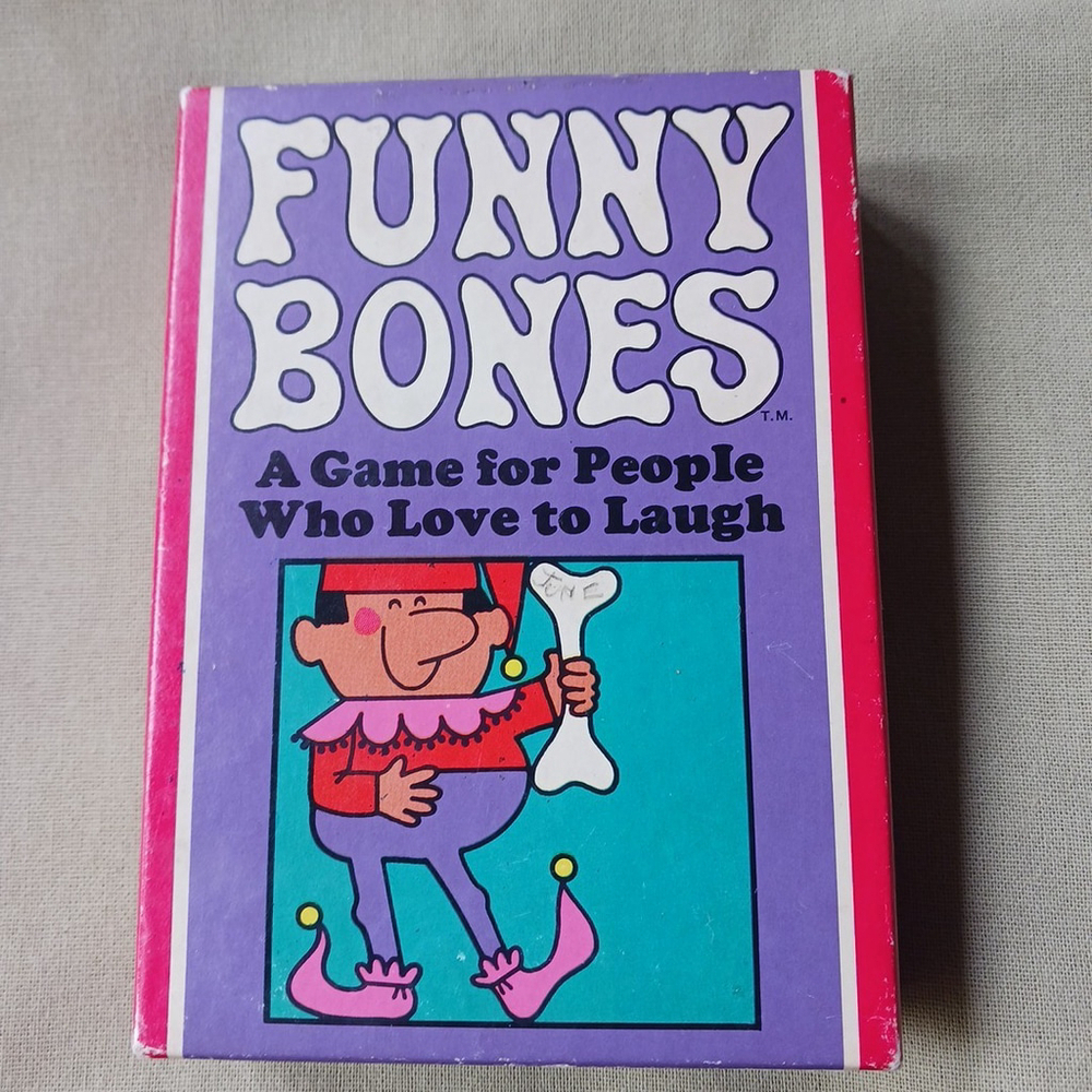 Funny Bones Game by Parker Brothers 1968 Complete